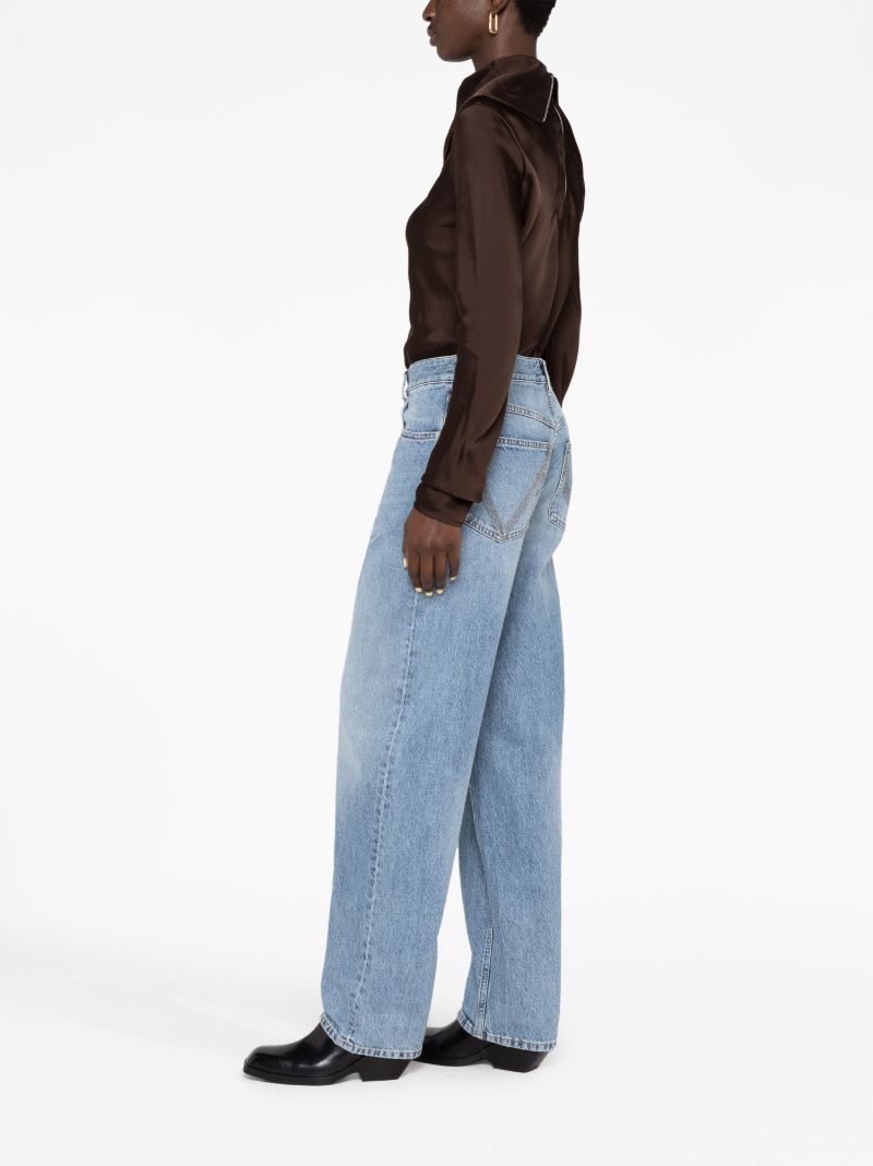 Blue High Waist Jeans