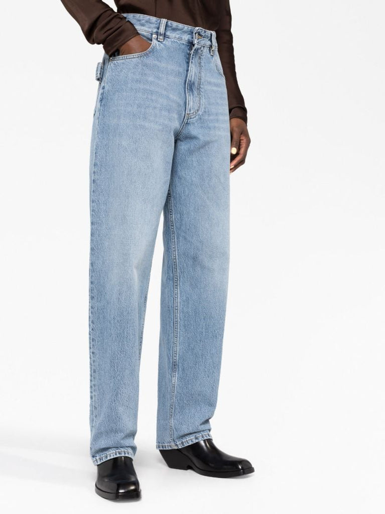 Blue High Waist Jeans