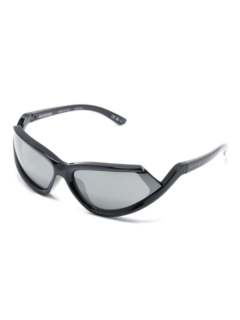 Black Side Xpander Cat-eye Sunglasses