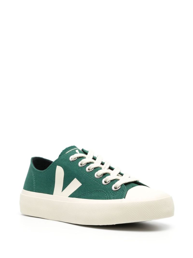 Green Wata Ii Canvas Sneakers
