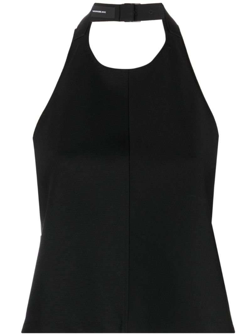 Backless Halter Top