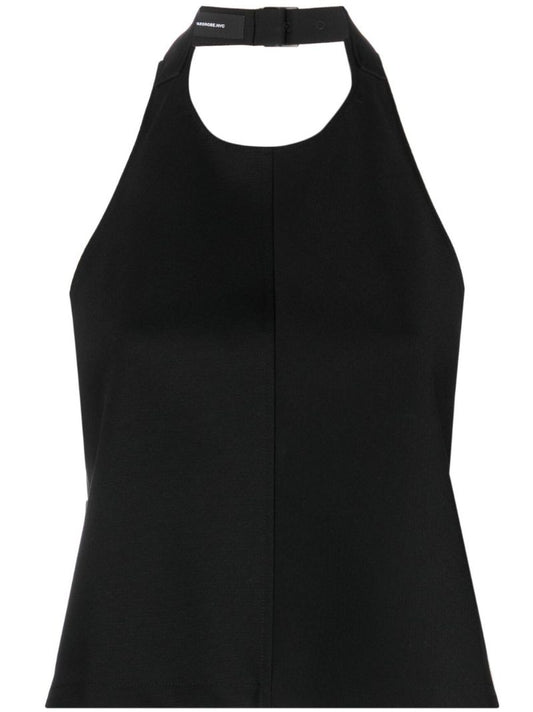 Backless Halter Top