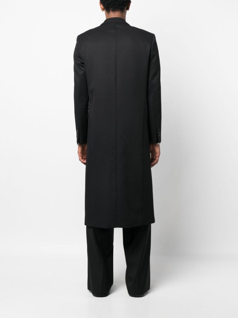 Black Double Breasted Coat