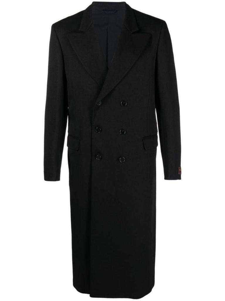 Black Double Breasted Coat