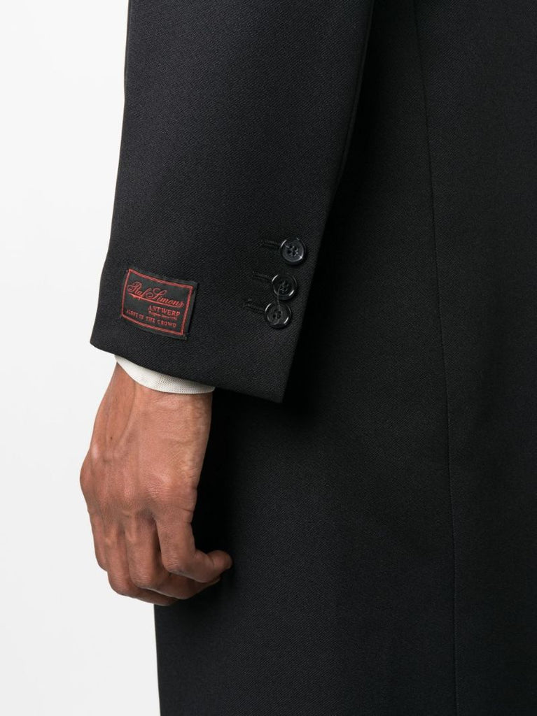 Black Double Breasted Coat
