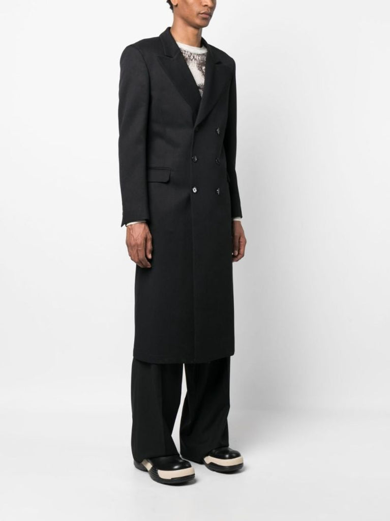 Black Double Breasted Coat