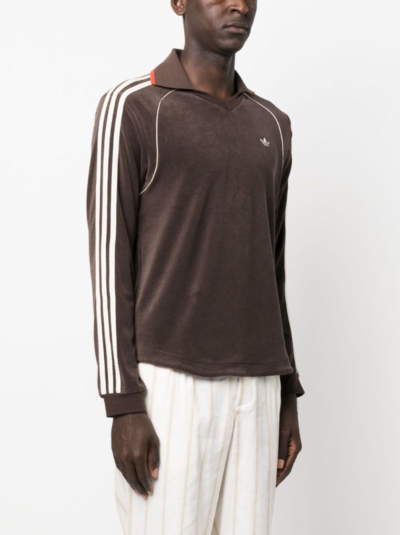 X Wales Bonner Brown Towel Sweatshirt