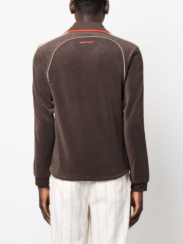 X Wales Bonner Brown Towel Sweatshirt