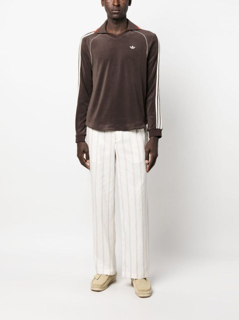 X Wales Bonner Brown Towel Sweatshirt