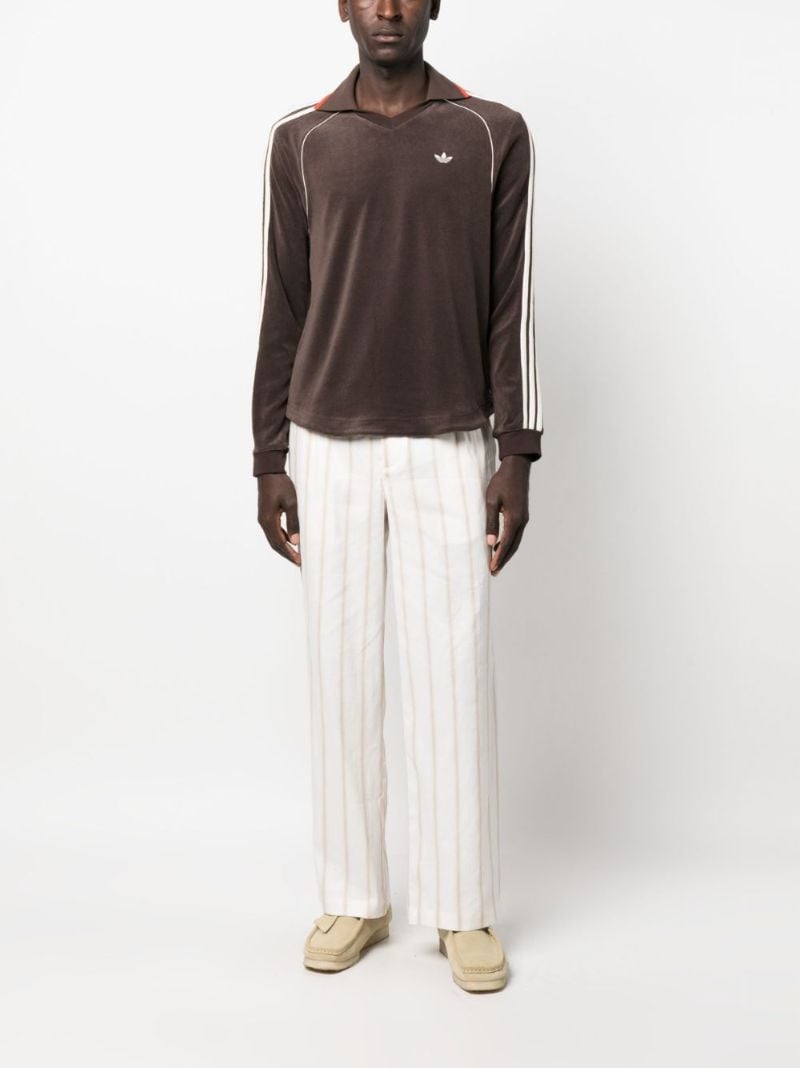 X Wales Bonner Brown Towel Sweatshirt