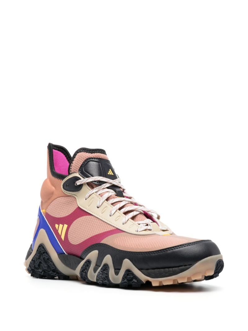 Brown Adicross High-top Sneakers