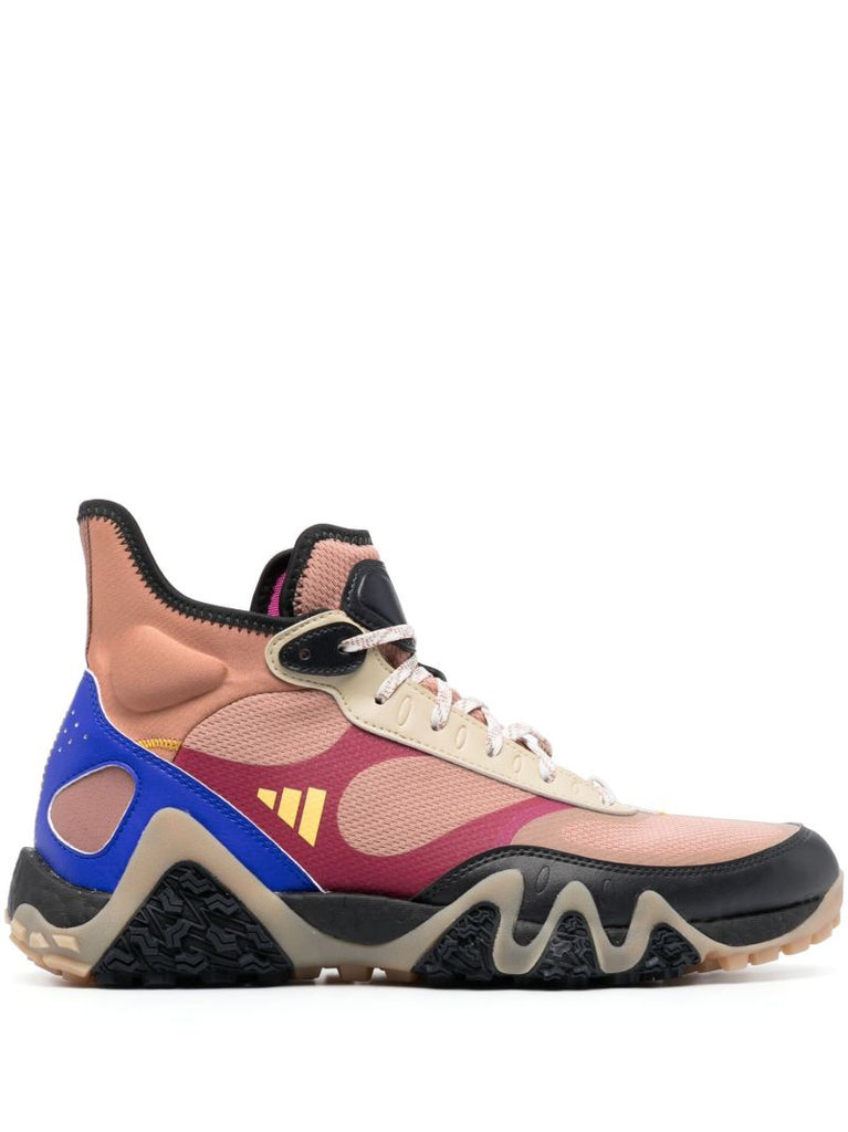 Brown Adicross High-top Sneakers