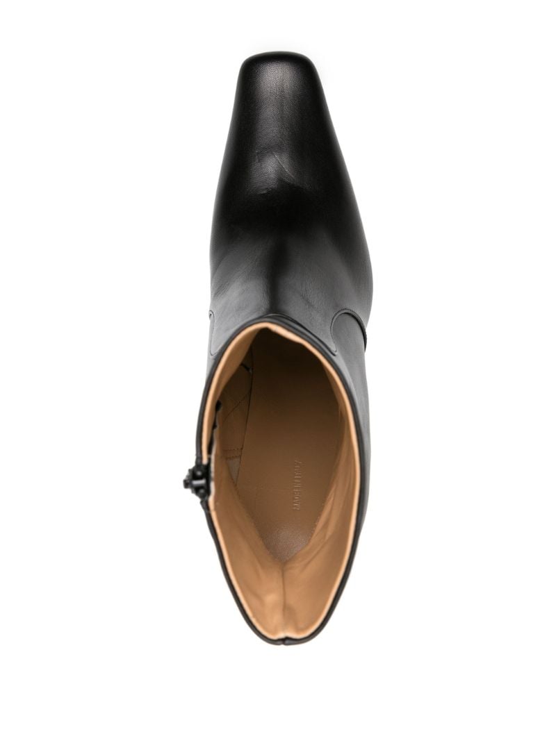 Black Bubble 105 Leather Boots