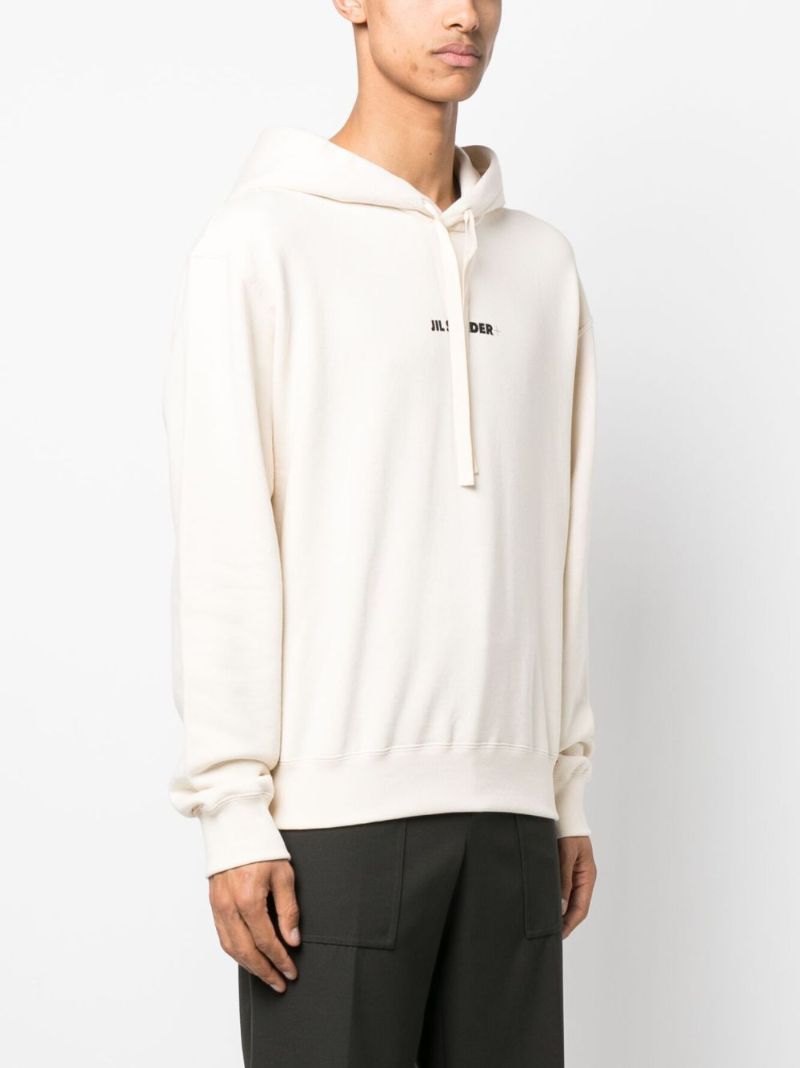 Neutral Logo-print Cotton Hoodie