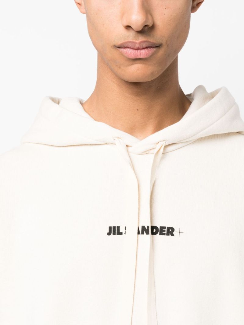 Neutral Logo-print Cotton Hoodie