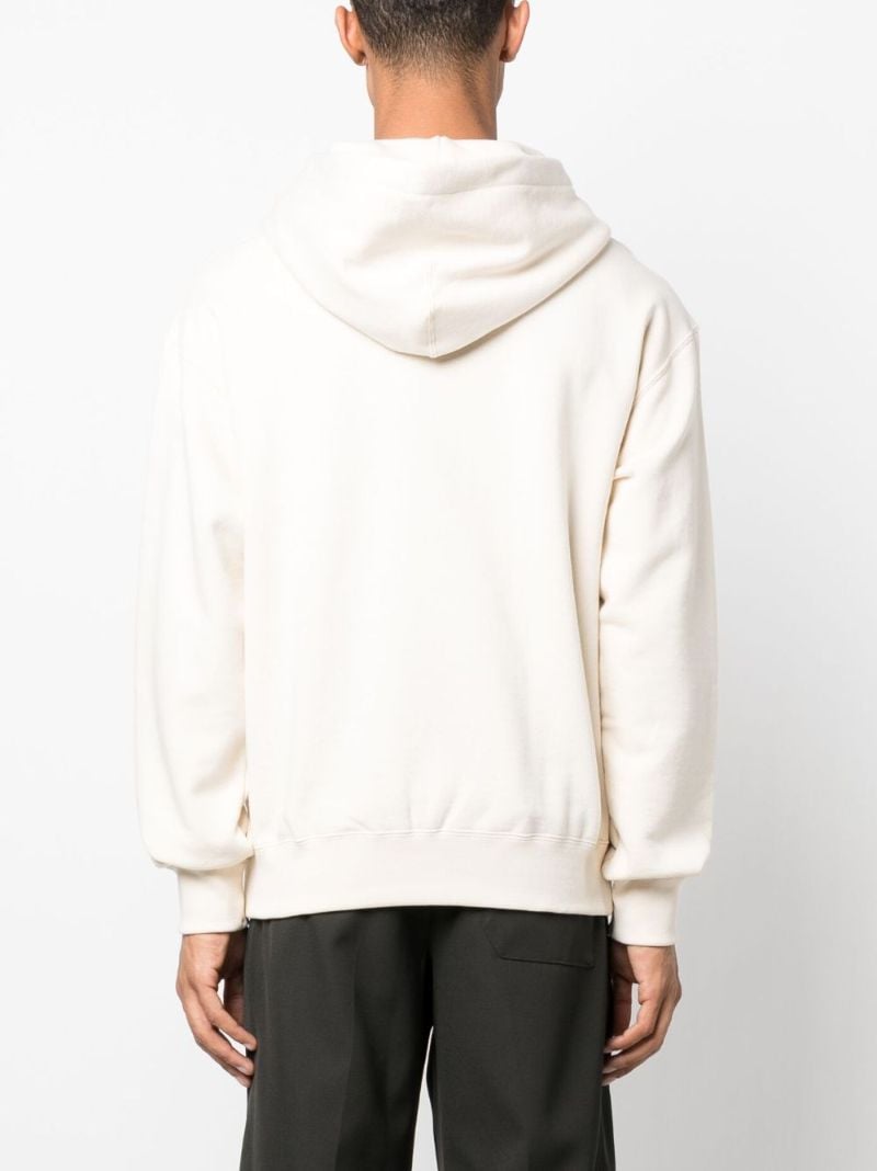 Neutral Logo-print Cotton Hoodie