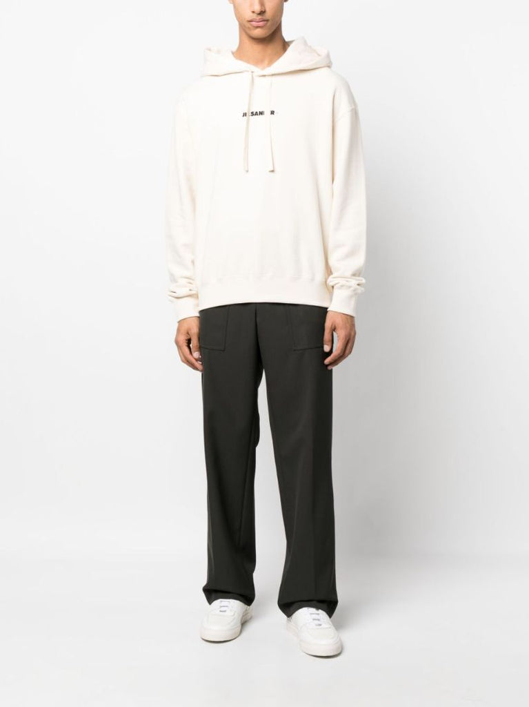 Neutral Logo-print Cotton Hoodie