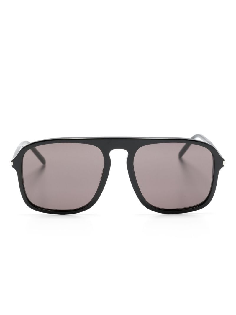 Black Sl 590 Pilot Sunglasses