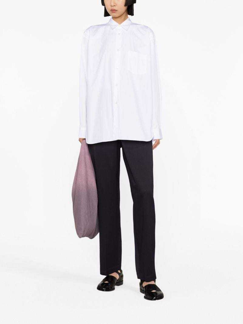 Blue Drawstring Track Pants