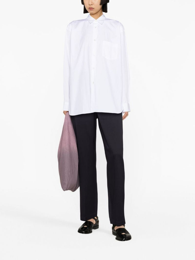 Blue Drawstring Track Pants