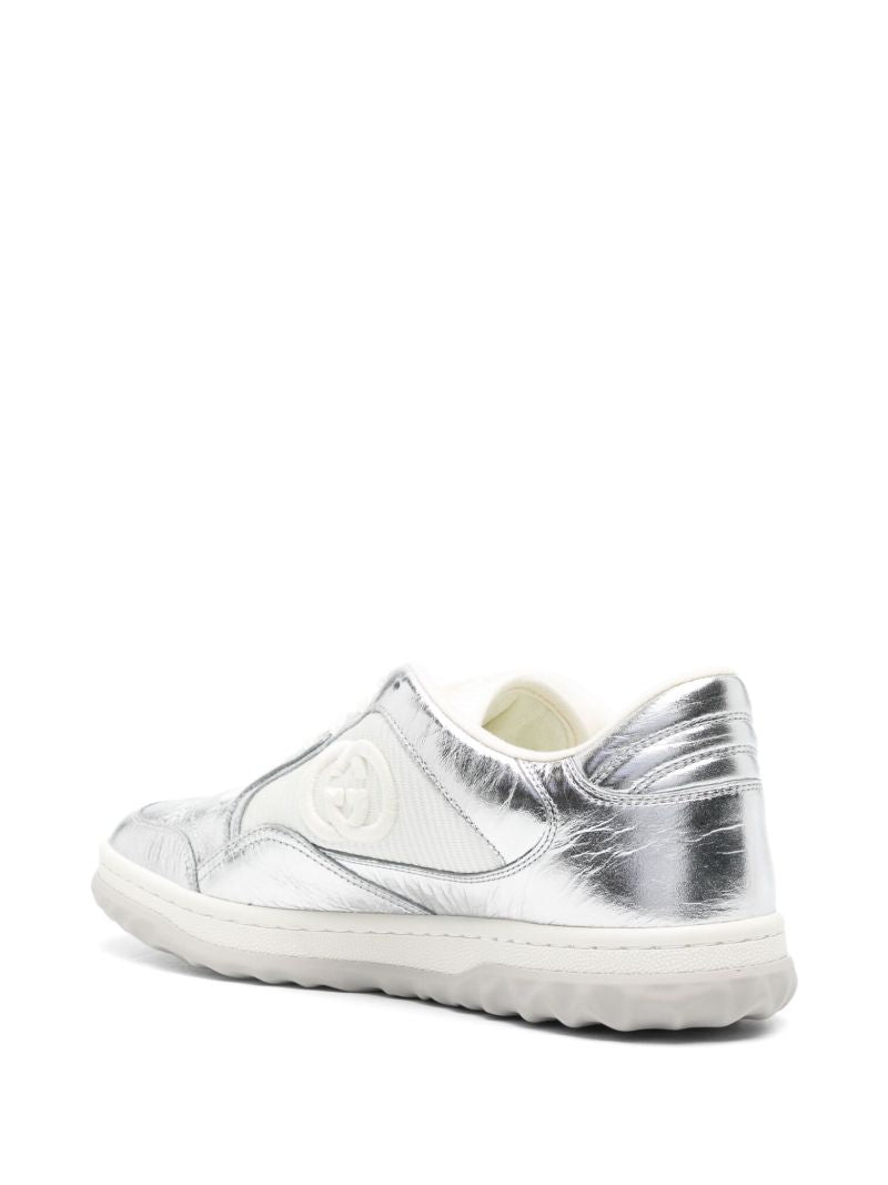 Silver-tone Mac80 Low-top Sneakers