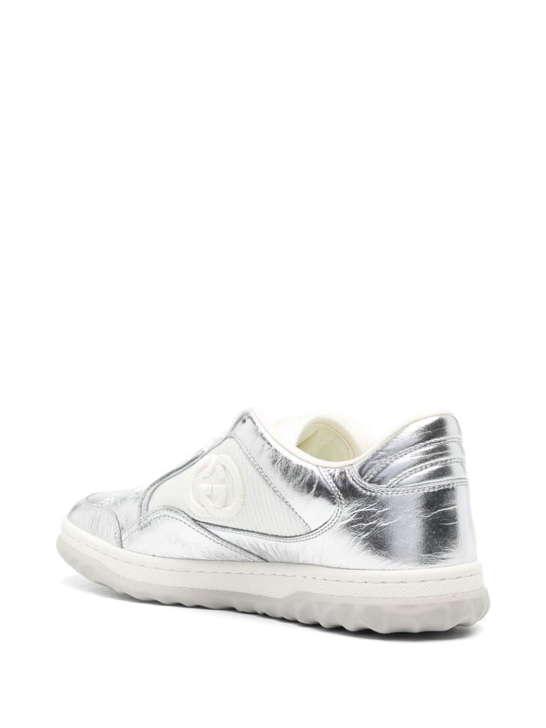 Silver-tone Mac80 Low-top Sneakers