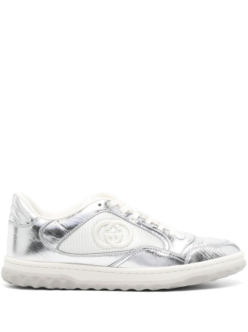 Silver-tone Mac80 Low-top Sneakers