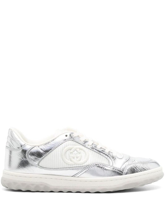 Silver-tone Mac80 Low-top Sneakers