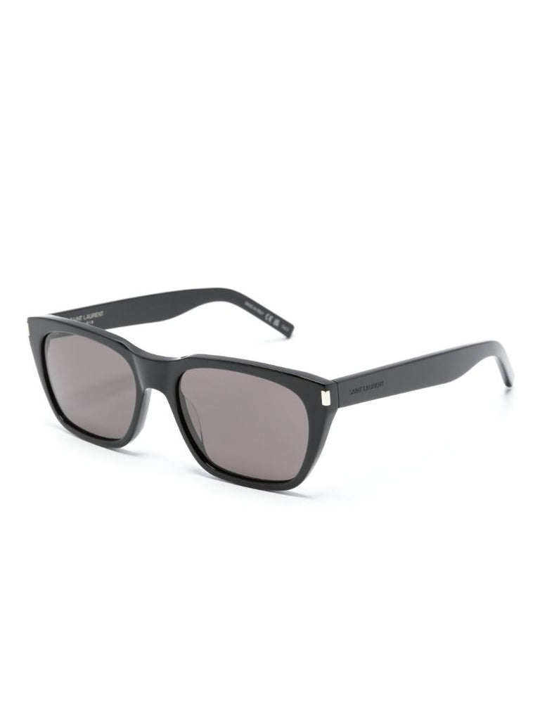 Black Sl 598 Rectangle Sunglasses