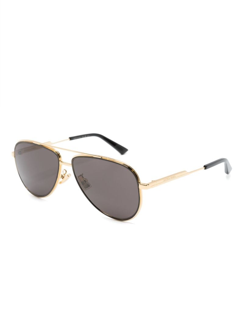 Gold-tone Pilot-frame Sunglasses
