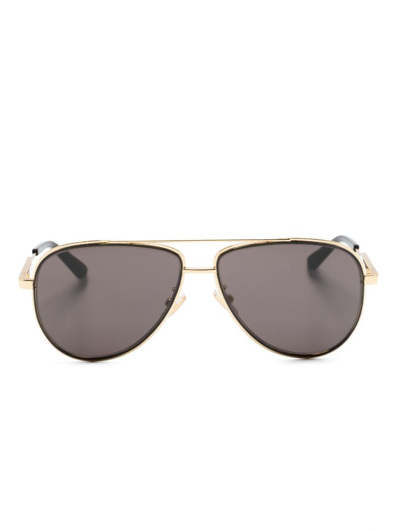 Gold-tone Pilot-frame Sunglasses