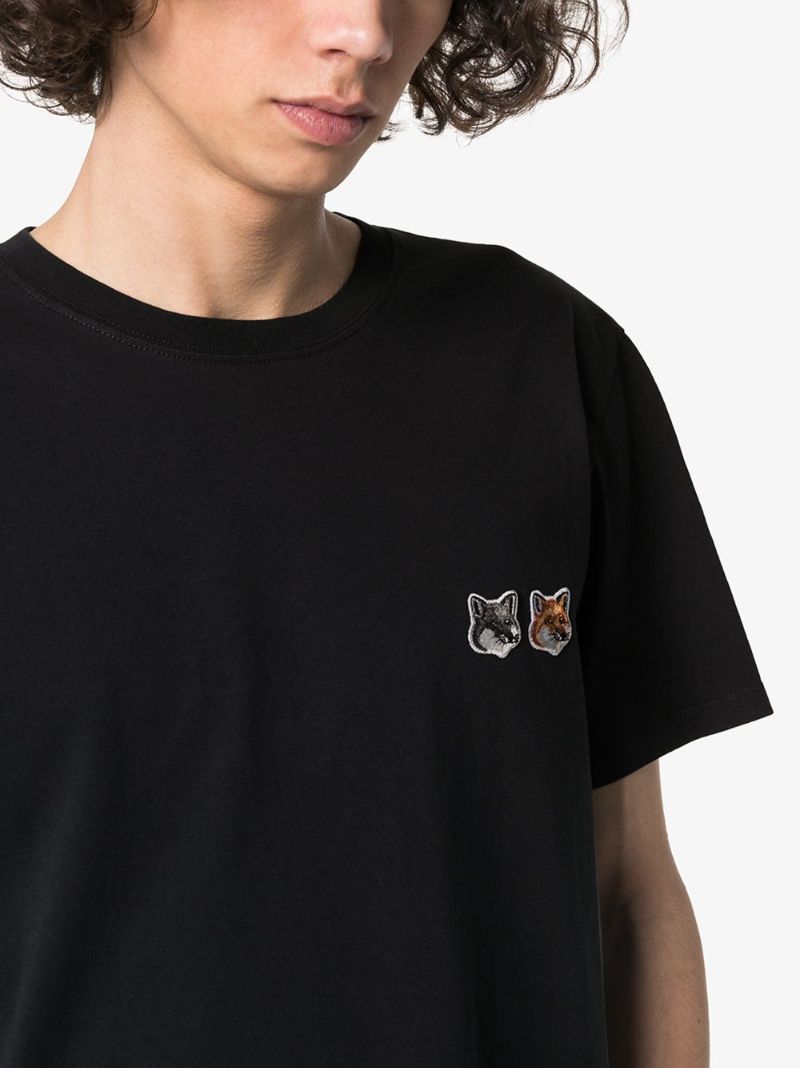 Fox Patch Cotton T-shirt