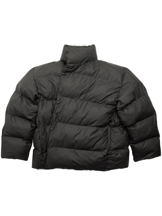 Black Logo-print Padded Jacket