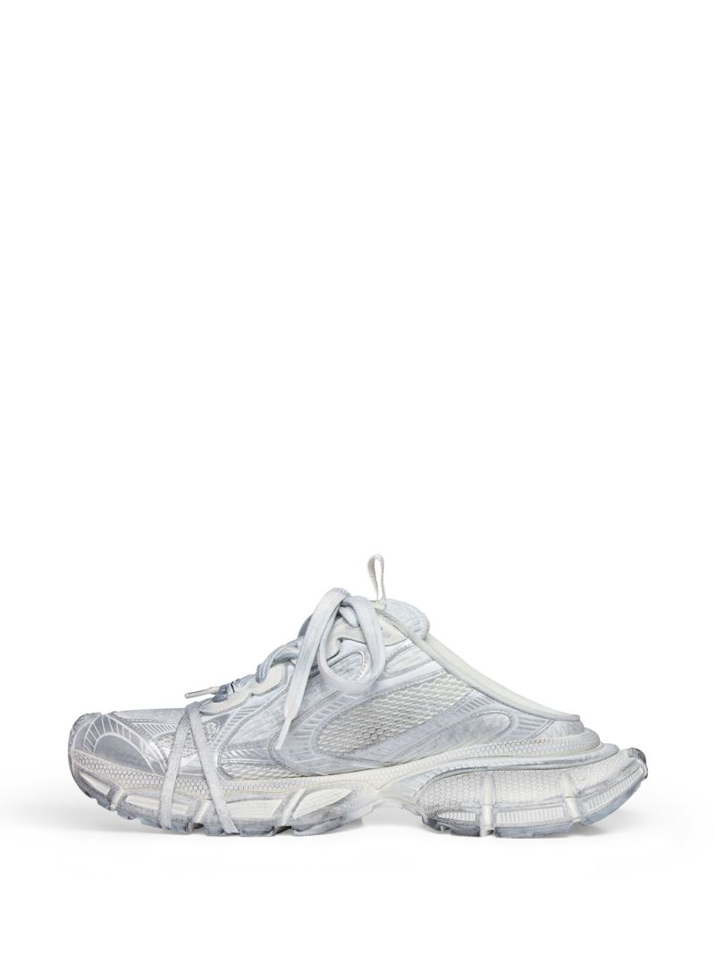 White 3xl Mule Sneakers