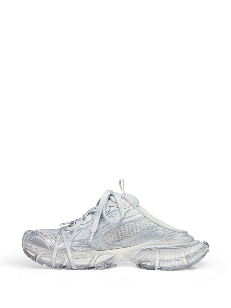 White 3xl Mule Sneakers