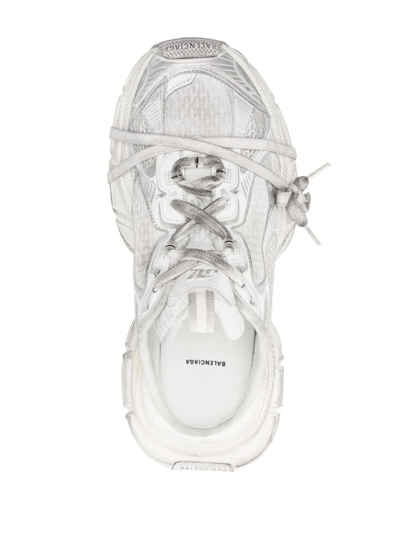 White 3xl Mule Sneakers
