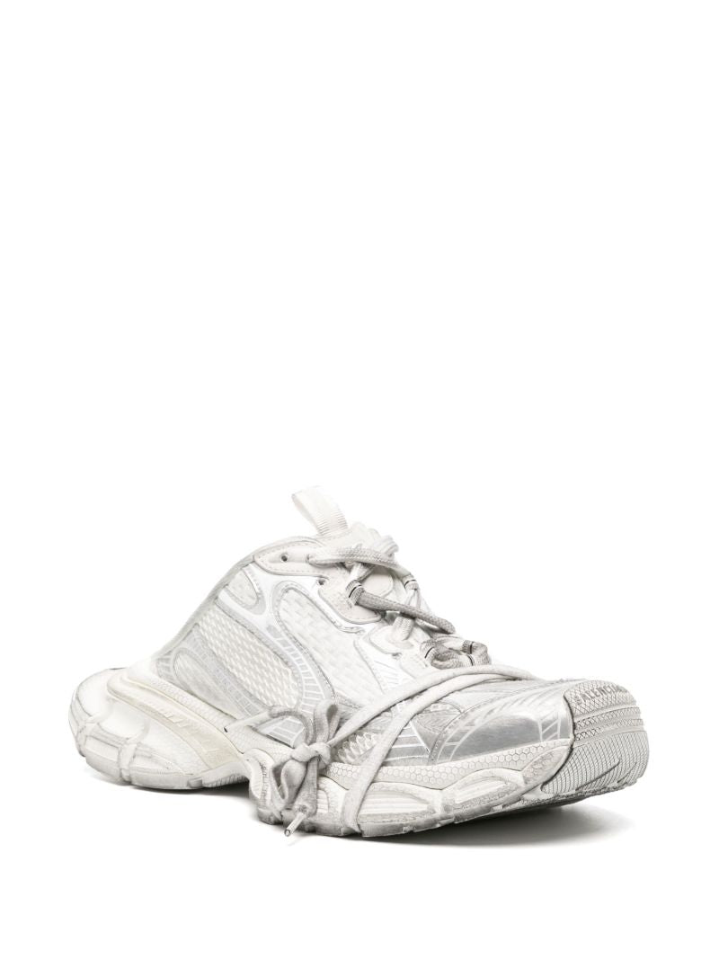 White 3xl Mule Sneakers