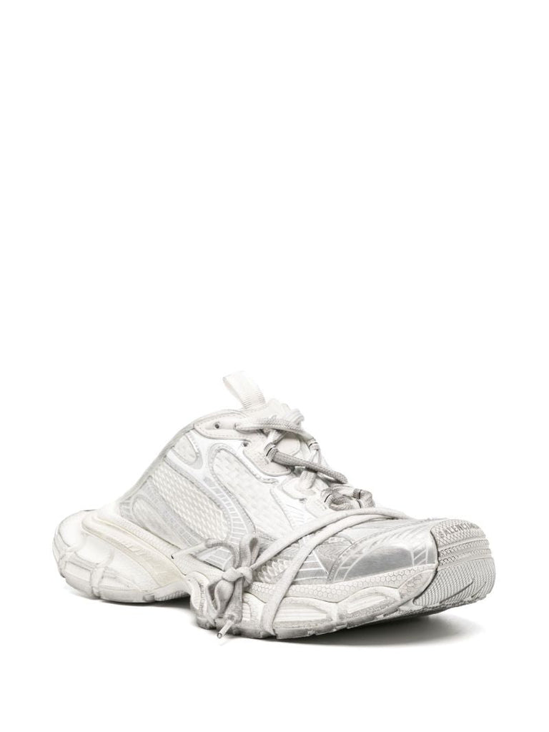 White 3xl Mule Sneakers