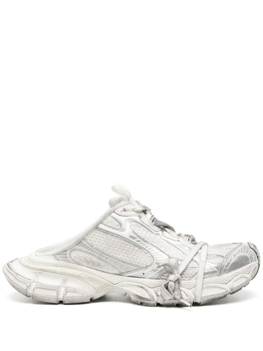 White 3xl Mule Sneakers