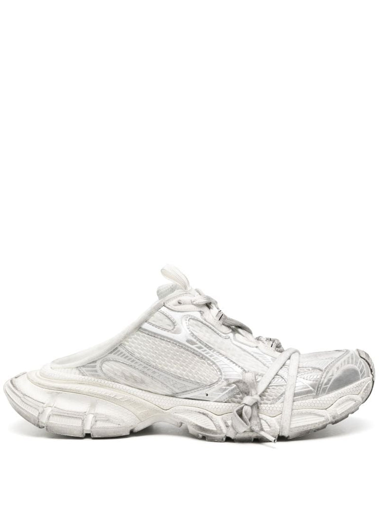 White 3xl Mule Sneakers