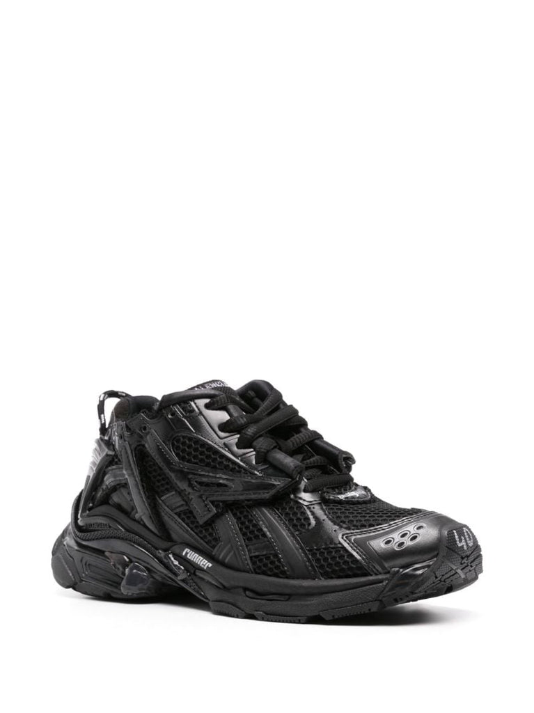 Black Runner Sneakers