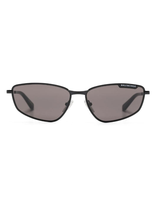 Black Oval-frame Sunglasses