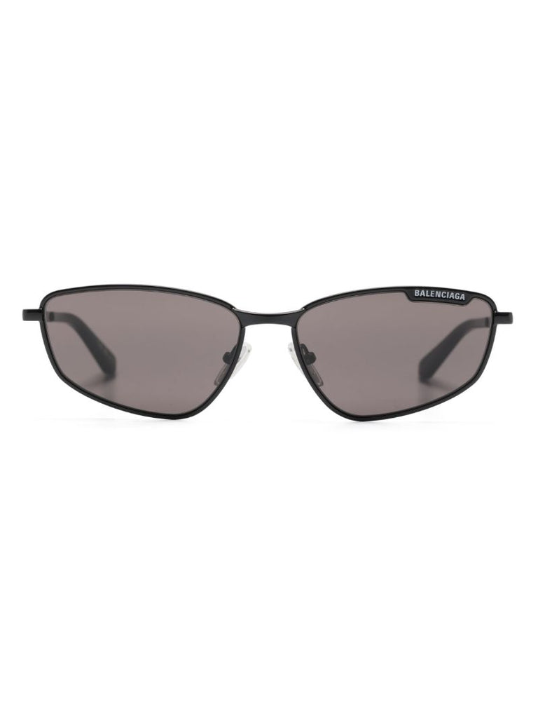 Black Oval-frame Sunglasses