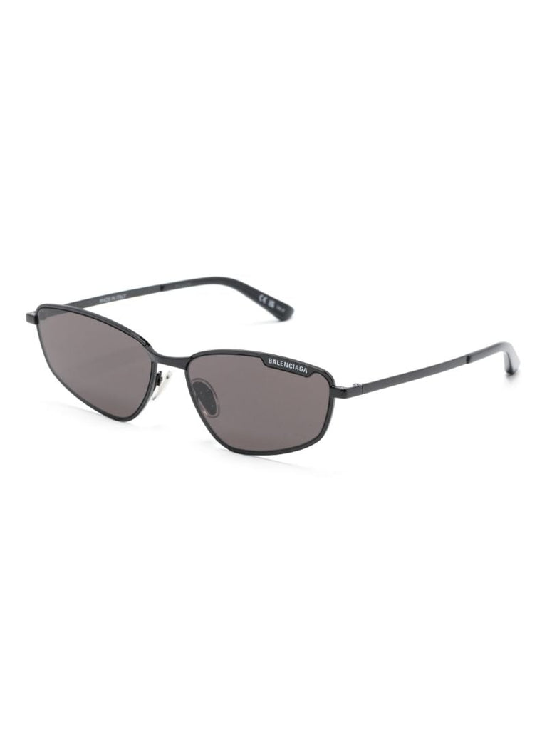Black Oval-frame Sunglasses