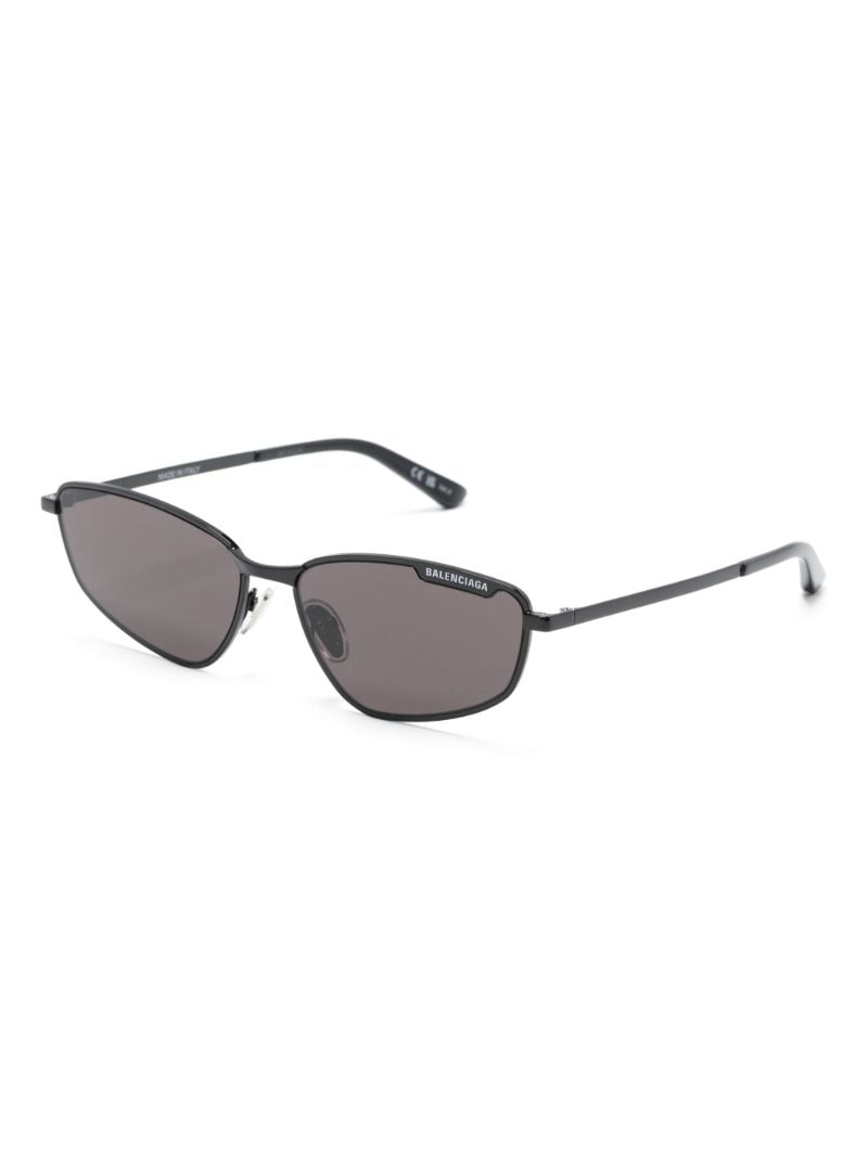 Black Oval-frame Sunglasses