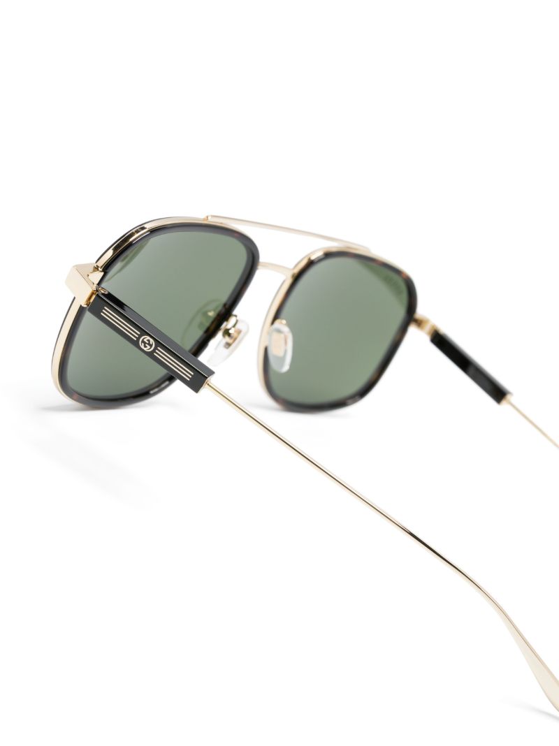 Gold Gg1310s Pilot Sunglasses