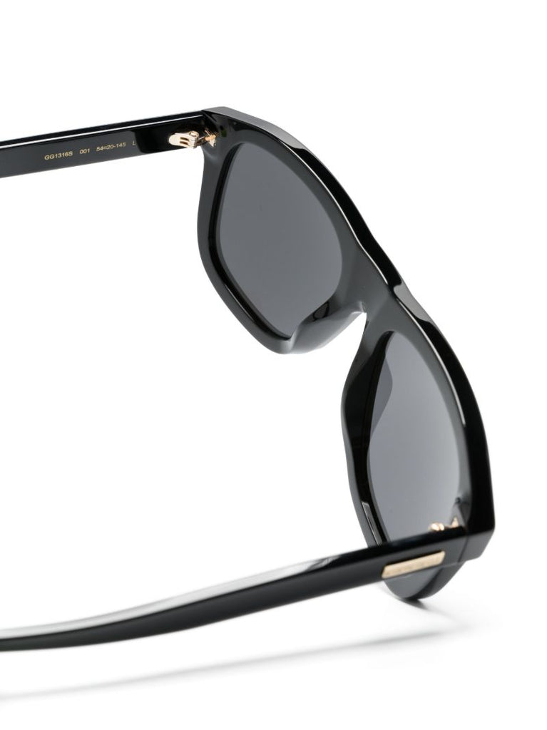 Black Gg1316s Pilot Sunglasses