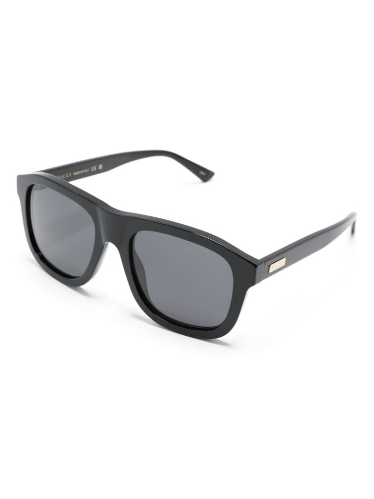 Black Gg1316s Pilot Sunglasses