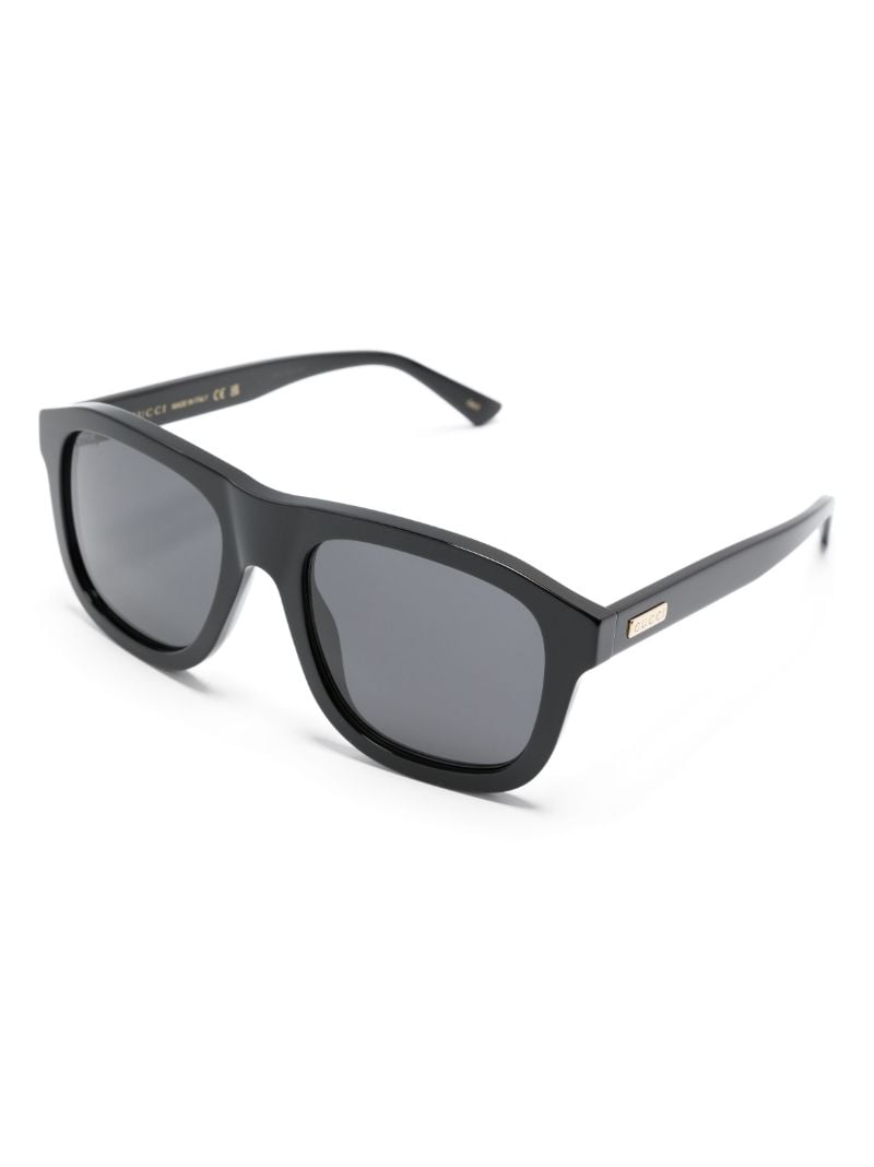 Black Gg1316s Pilot Sunglasses