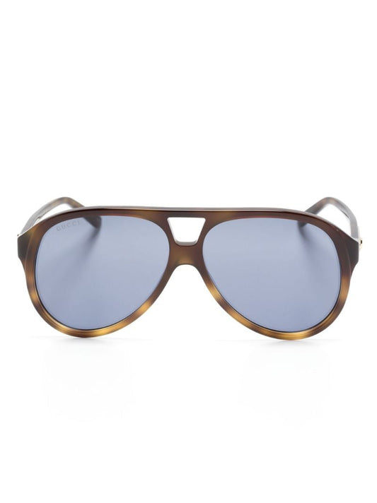 Brown Gg1286s Pilot Sunglasses